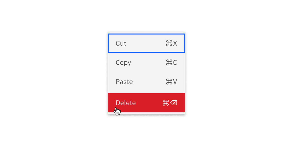 Danger state example